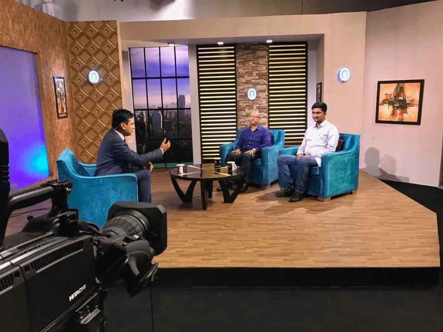 Television interview on study abroad admissions strategy.